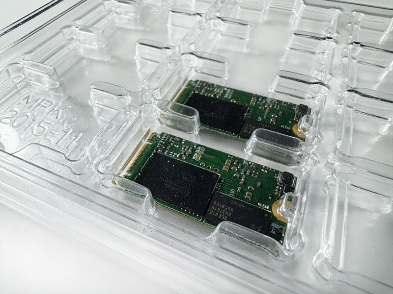 mpk2015-11 plastic tray packaging m.2 2242 ssd